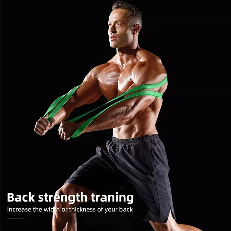 Durable Latex Resistance Bands - Calisthenics Training Equipment for Men and Women, Home Gym Kit for Assisted Pull-Up Workouts