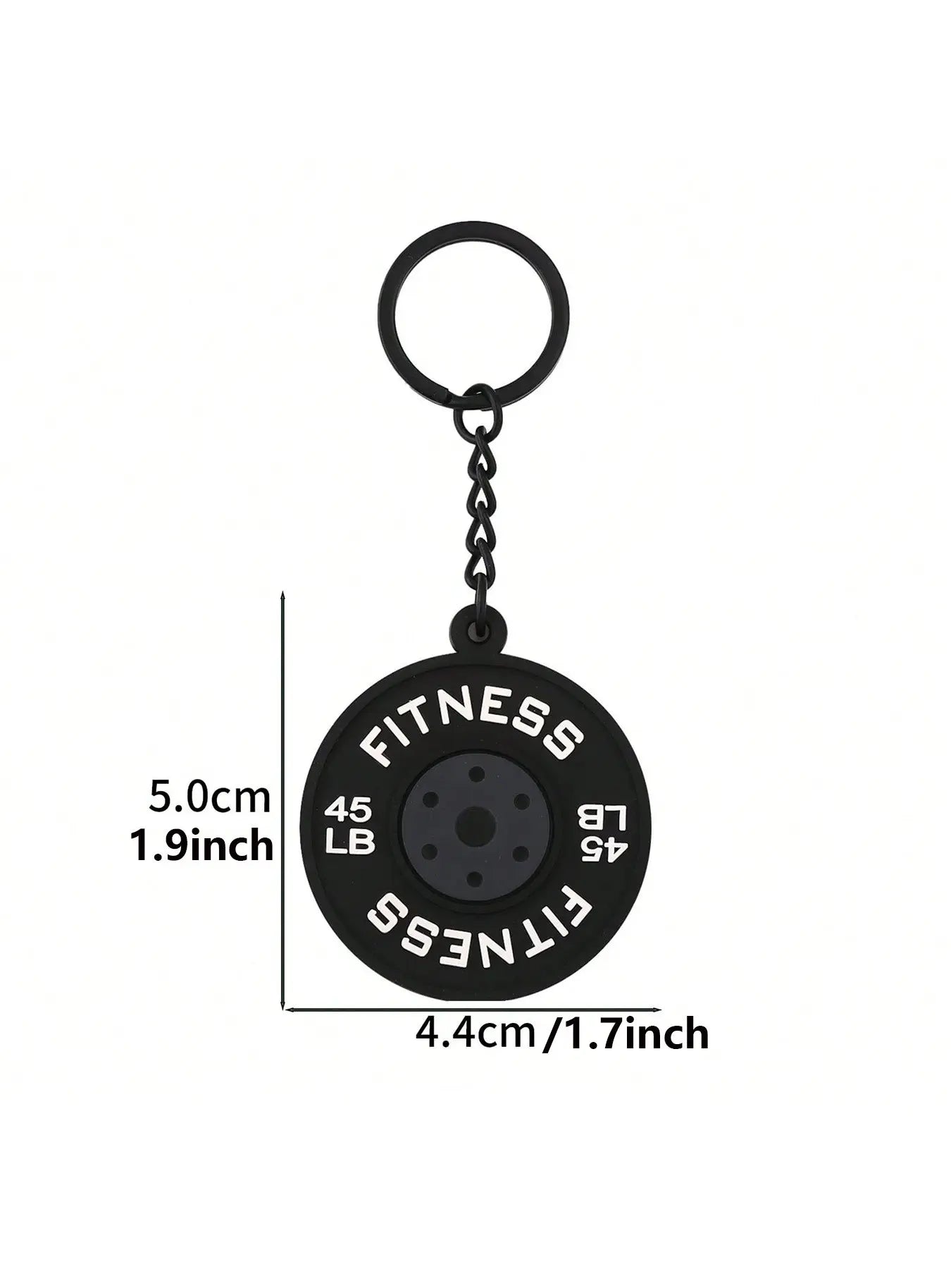 Sports Water Bottle Series Design, Fitness Exercise Accessories, Fashion Savior Keychain, Trendy Cute Keychain, Fitness Series Barbell Dumbbell Plate Exercise Water Pendant, Backpack Pendant, Suitable for Sports Men and Women Gifts