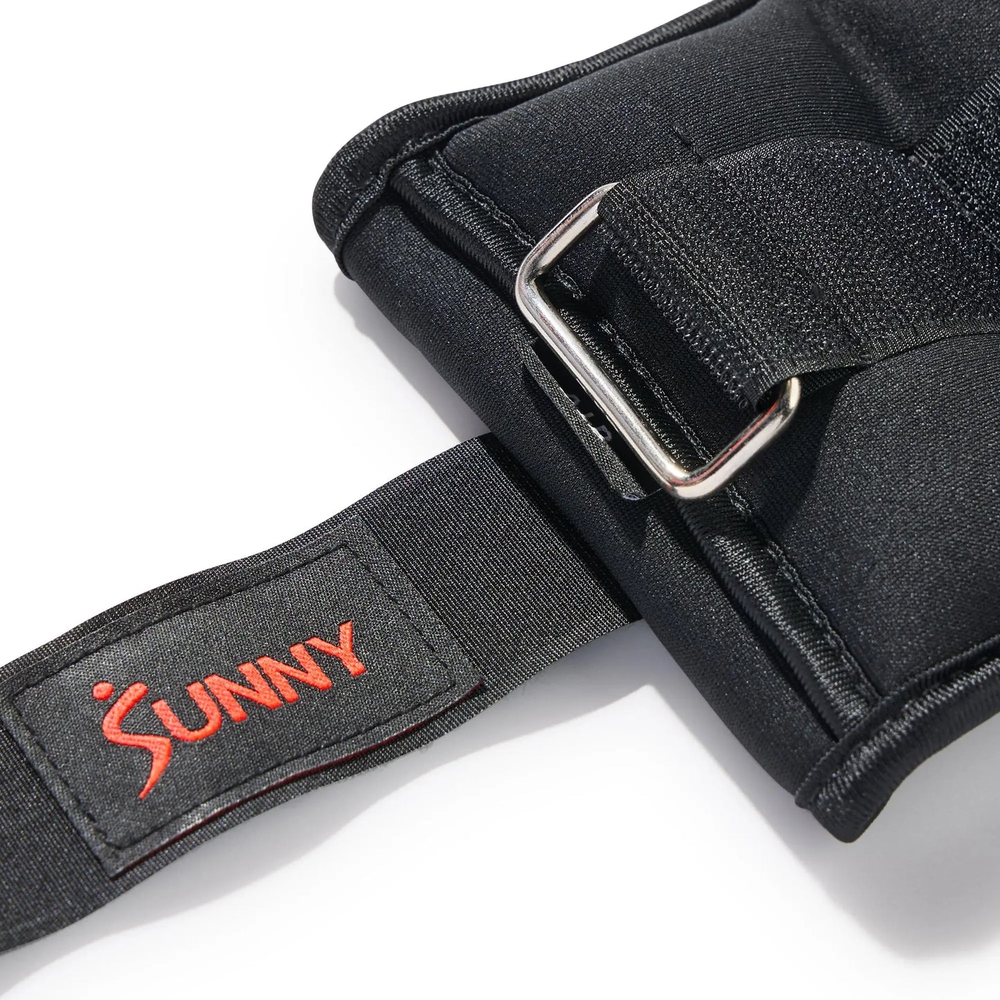 SUNNY Adjustable Ankle Weights Set of 2 1-5 Lbs 1Lb Removable Weights Padded Durable Sweat Resistant Customizable Fit for Home Gym Workouts Walking Running Jogging Cardio Pilates Strength Training Aerobics Fitness Exercise Toning Endurance Muscle Building