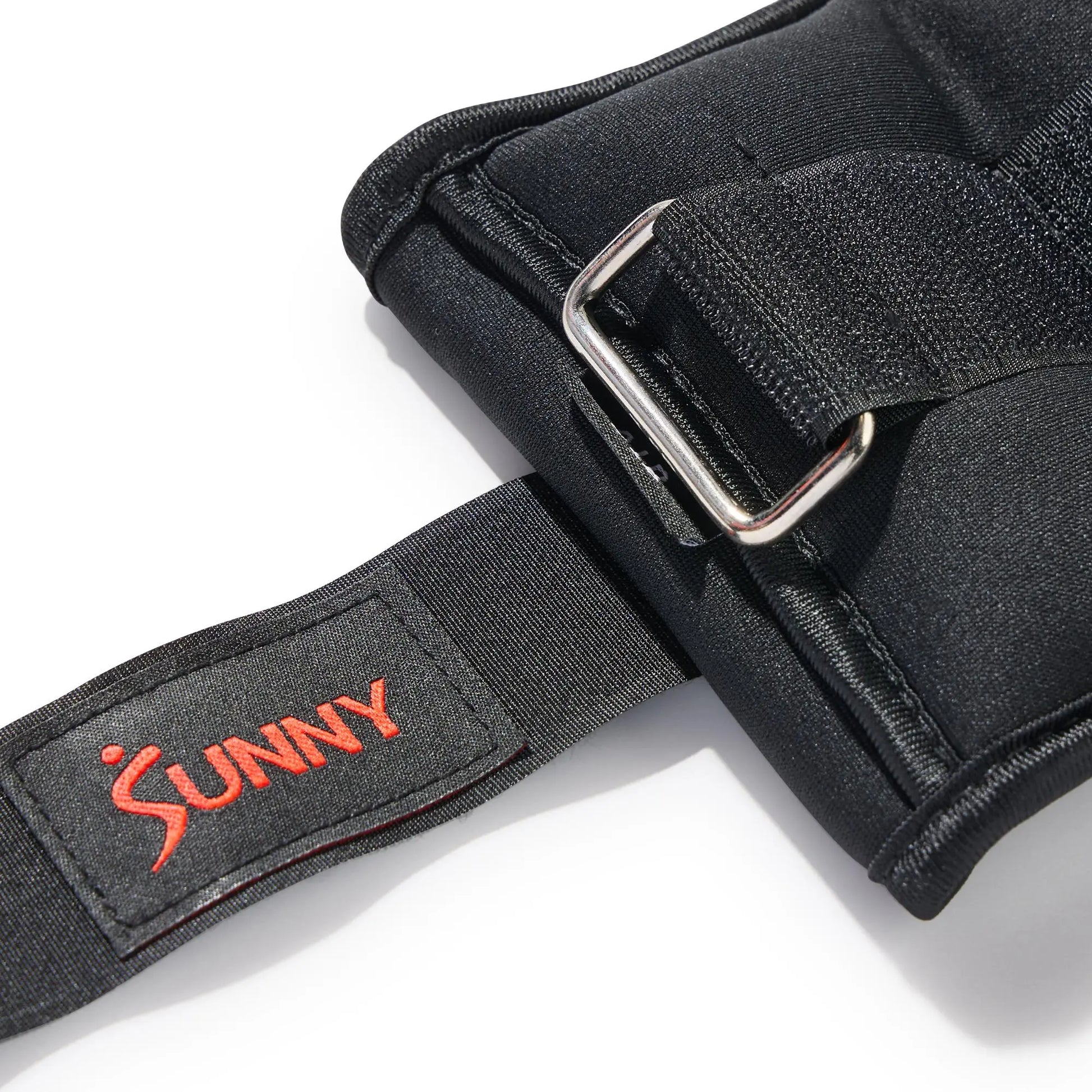 SUNNY Adjustable Ankle Weights Set of 2 1-5 Lbs 1Lb Removable Weights Padded Durable Sweat Resistant Customizable Fit for Home Gym Workouts Walking Running Jogging Cardio Pilates Strength Training Aerobics Fitness Exercise Toning Endurance Muscle Building